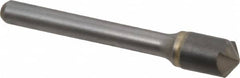 Hertel - 3/8" Head Diam, 1/4" Shank Diam, 4 Flute 120° Solid Carbide Countersink - Industrial Tool & Supply