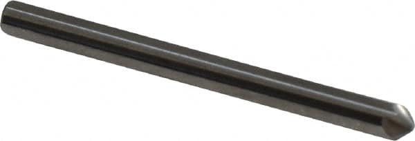 Hertel - 1/8" Head Diam, 1/8" Shank Diam, 4 Flute 90° Solid Carbide Countersink - Industrial Tool & Supply