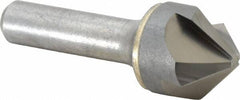Hertel - 1" Head Diam, 1/2" Shank Diam, 4 Flute 90° Solid Carbide Countersink - Industrial Tool & Supply