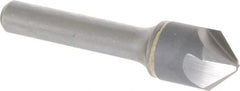 Hertel - 5/8" Head Diam, 3/8" Shank Diam, 4 Flute 90° Solid Carbide Countersink - Industrial Tool & Supply