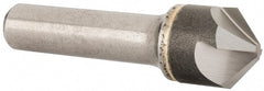 Hertel - 3/4" Head Diam, 1/2" Shank Diam, 4 Flute 100° Solid Carbide Countersink - Industrial Tool & Supply