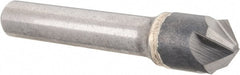 Hertel - 1/2" Head Diam, 3/8" Shank Diam, 4 Flute 100° Solid Carbide Countersink - Industrial Tool & Supply