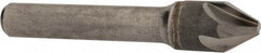 Hertel - 1/2" Head Diam, 3/8" Shank Diam, 4 Flute 60° Solid Carbide Countersink - 2-1/4" OAL, Straight Shank - Industrial Tool & Supply