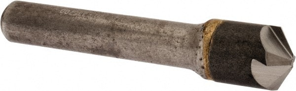 Hertel - 1/2" Head Diam, 3/8" Shank Diam, 4 Flute 120° Solid Carbide Countersink - Industrial Tool & Supply