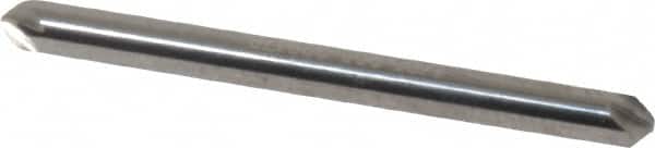Hertel - 1/8" Head Diam, 1/8" Shank Diam, 6 Flute 90° Solid Carbide Countersink - Industrial Tool & Supply