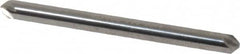 Hertel - 1/8" Head Diam, 1/8" Shank Diam, 6 Flute 90° Solid Carbide Countersink - Industrial Tool & Supply