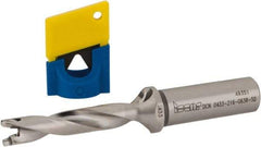 Iscar - 0.433" to 0.449" Diam, 5xD, 2.16" Max Depth, 5/8" Shank Diam, 4.71" OAL, Replaceable-Tip Drill - FCP, ICK, ICK-2M, ICM, ICN, ICP, iCP-2M Insert, 11 Seat Size, 79589156 Toolholder, Series SumoCham - Industrial Tool & Supply