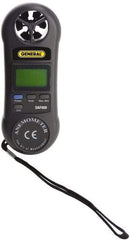 General - 0 to 3,000 Ft./Min Air Airflow Meter - 94°F Max - Industrial Tool & Supply