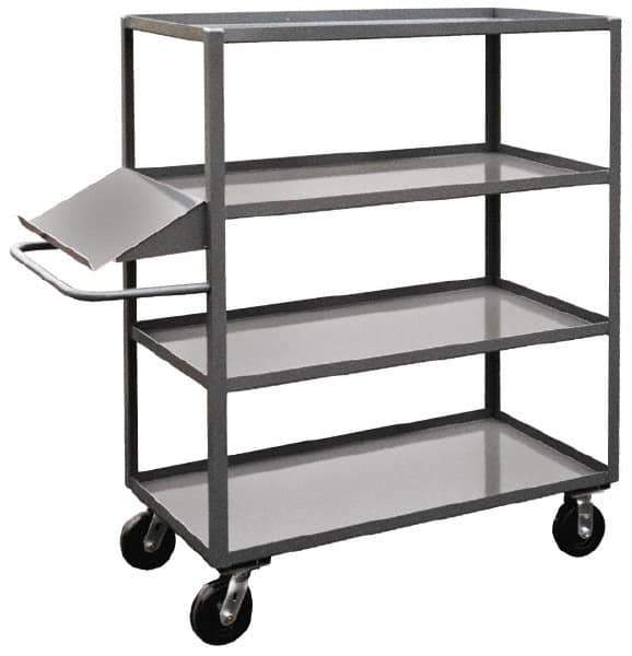 Jamco - 3,000 Lb Capacity, 24" Wide x 36" Long x 60" High Order Picking Cart - 4 Shelf, Steel - Industrial Tool & Supply