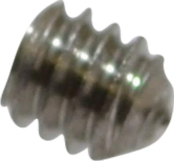Value Collection - M2x0.40 Metric Coarse, 2mm OAL, Cup Point Set Screw - Grade 18-8 & Austenitic A2 Stainless Steel, 0.9mm Key - Industrial Tool & Supply