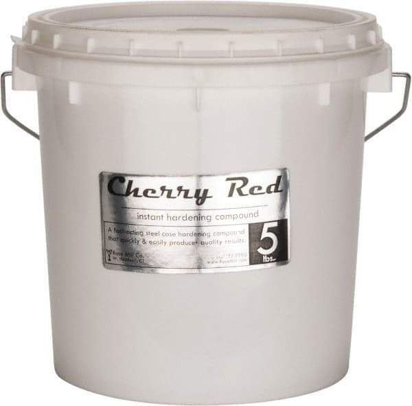 Made in USA - Steel Surface Hardening Compound - 5 Lb. Resealable Pail - Industrial Tool & Supply