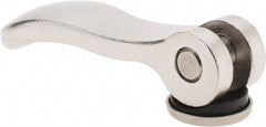 KIPP - M8 x 1.25, 0.94" Hub Diam, Stainless Steel Adjustable Clamping Handle - Industrial Tool & Supply