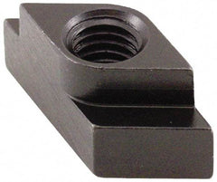 Gibraltar - 3/4-10 Blind Tapped Quarter Turn T Slot Nut - 1" Slot Width, 1 x 0.615" Base Width x Height, 1-3/4 x 1" OAL x Height - Industrial Tool & Supply