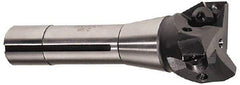 Value Collection - 1-1/2" Cut Diam, 0.656" Max Depth of Cut, 1" Shank Diam, 3-11/16" OAL, Indexable Square Shoulder End Mill - TPC 32..., TPG 32., TPU 32. Inserts, Weldon Shank - Industrial Tool & Supply