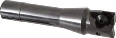 Value Collection - 1-1/4" Cut Diam, 0.656" Max Depth of Cut, 5-37/64" OAL, Indexable Square Shoulder End Mill - TPC 32..., TPG 32., TPU 32. Inserts, R8 - Industrial Tool & Supply