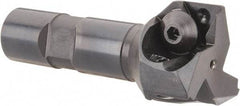 Value Collection - 1-1/2" Cut Diam, 0.656" Max Depth of Cut, 3/4" Shank Diam, 3-1/4" OAL, Indexable Square Shoulder End Mill - TPC 32..., TPG 32., TPU 32. Inserts, Weldon Shank - Industrial Tool & Supply