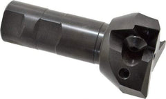 Value Collection - 2" Cut Diam, 0.656" Max Depth of Cut, 1" Shank Diam, 3-11/16" OAL, Indexable Square Shoulder End Mill - TPC 32..., TPG 32., TPU 32. Inserts, Weldon Shank - Industrial Tool & Supply