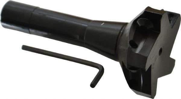 Value Collection - 3" Cut Diam, 0.656" Max Depth of Cut, 5-37/64" OAL, Indexable Square Shoulder End Mill - TPC 32..., TPG 32., TPU 32. Inserts, R8 - Industrial Tool & Supply