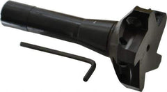Value Collection - 3" Cut Diam, 0.656" Max Depth of Cut, 5-37/64" OAL, Indexable Square Shoulder End Mill - TPC 32..., TPG 32., TPU 32. Inserts, R8 - Industrial Tool & Supply