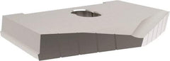 Allied Machine and Engineering - 6-1/2" Diam x 11/16" Thick, Seat Code H, 130° Included Angle Spade Drill Insert - Uncoated Powdered Metal, Powdered Metal, Series H - Industrial Tool & Supply