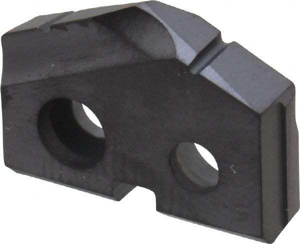 Allied Machine and Engineering - 39/64" Diam x 1/8" Thick, Seat Code 0, 132° Included Angle Spade Drill Insert - TiAlN Coated, Carbide, Grade K20, Series T-A - Industrial Tool & Supply