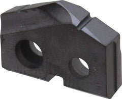 Allied Machine and Engineering - 39/64" Diam x 1/8" Thick, Seat Code 0, 132° Included Angle Spade Drill Insert - TiAlN Coated, Carbide, Grade K20, Series T-A - Industrial Tool & Supply