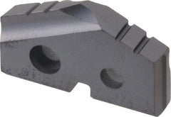 Allied Machine and Engineering - 29/32" Diam x 5/32" Thick, Seat Code 1, 132° Included Angle Spade Drill Insert - TiAlN Coated, Carbide, Grade P40, Series T-A - Industrial Tool & Supply