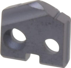 Allied Machine and Engineering - 22/57" Diam x 3/32" Thick, Seat Code Y, 132° Included Angle Spade Drill Insert - TiAlN Coated, Carbide, Grade P40, Series T-A - Industrial Tool & Supply
