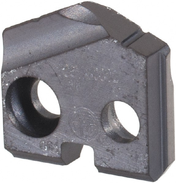 Allied Machine and Engineering - 3/8" Diam 132° Seat Size Y Spade Drill Insert - Industrial Tool & Supply