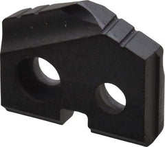 Allied Machine and Engineering - 7/16" Diam x 3/32" Thick, Seat Code Z, 132° Included Angle Spade Drill Insert - TiAlN Coated, Carbide, Grade P40, Series T-A - Industrial Tool & Supply