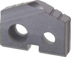 Allied Machine and Engineering - 15/32" Diam x 3/32" Thick, Seat Code Z, 132° Included Angle Spade Drill Insert - TiAlN Coated, Carbide, Grade P40, Series T-A - Industrial Tool & Supply