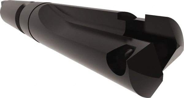 Allied Machine and Engineering - Series H, 4 to 8-1/2" Diam, 5MT Taper Shank, Straight Flute Spade Drill - 7" Max Depth, 13-1/8" OAL, Short Length - Industrial Tool & Supply