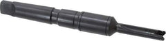 Allied Machine and Engineering - Series Y, 3/8 to 27/64" Diam, 2MT Taper Shank, Straight Flute Spade Drill - 1-1/4" Max Depth, 3-15/32" Body Length, 6-5/16" OAL, Short Length, Through Coolant - Industrial Tool & Supply