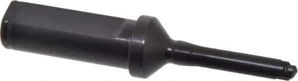 Allied Machine and Engineering - Series Y, 3/8 to 27/64" Diam, 3/4" Diam Straight Shank with Flange, Straight Flute Spade Drill - 1-1/4" Max Depth, 2-1/2" Body Length, 4-7/16" OAL, Short Length, Through Coolant - Industrial Tool & Supply