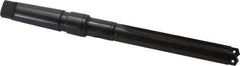 Allied Machine and Engineering - Series 2, 31/32 to 1-3/8" Diam, 4MT Taper Shank, Straight Flute Spade Drill - 5-3/8" Max Depth, 8-19/64" Body Length, 12-25/32" OAL, Intermediate Length, Through Coolant - Industrial Tool & Supply