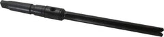 Allied Machine and Engineering - Series 1, 45/64 to 15/16" Diam, 3MT Taper Shank, Straight Flute Spade Drill - 6-3/4" Max Depth, 9-39/64" Body Length, 13-5/32" OAL, Standard Length, Through Coolant - Industrial Tool & Supply