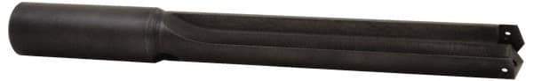 Allied Machine and Engineering - Series 0.5, 39/64 to 11/16" Diam, 3/4" Diam Straight Shank, Straight Flute Spade Drill - 4-1/2" Max Depth, 5-27/64" Body Length, 7-11/16" OAL, Extended Length, Through Coolant - Industrial Tool & Supply