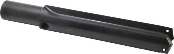 Allied Machine and Engineering - Series 5, 2-1/2 to 3-1/2" Diam, 2" Diam Straight Shank, Straight Flute Spade Drill - 10-3/4" Max Depth, 12-3/4" Body Length, 16-1/2" OAL, Standard Length, Through Coolant - Industrial Tool & Supply