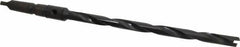 Allied Machine and Engineering - Series 1, 45/64 to 15/16" Diam, 3MT Taper Shank, Helical Flute Spade Drill - 10-3/4" Max Depth, 13-39/64" Body Length, 17-5/32" OAL, Extended Length, Through Coolant - Industrial Tool & Supply