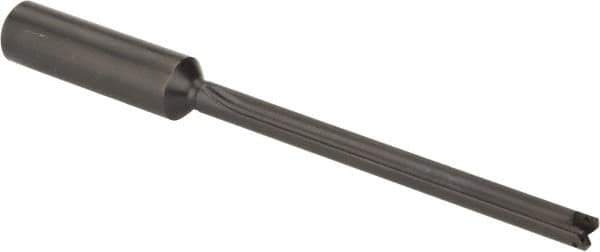 Allied Machine and Engineering - Series Y, 3/8 to 27/64" Diam, 3/4" Diam Straight Shank, Straight Flute Spade Drill - 4-3/8" Max Depth, 5-1/4" Body Length, 7-17/32" OAL, Extended Length, Through Coolant - Industrial Tool & Supply