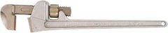 Ampco - 14" Aluminum Straight Pipe Wrench - 2-13/16" Pipe Capacity - Industrial Tool & Supply