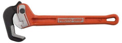 Proto - 10" Cast Iron & Steel Straight Pipe Wrench - 2" Pipe Capacity - Industrial Tool & Supply