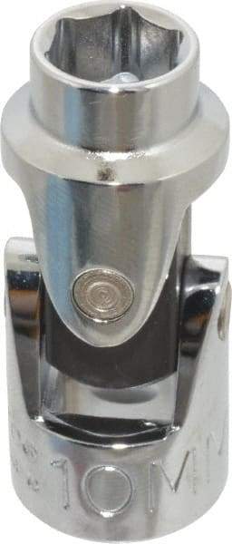 Proto - 3/8" Drive, Standard Hand Socket - 6 Points, 1-3/4" OAL, Alloy Steel, Chrome Finish - Industrial Tool & Supply
