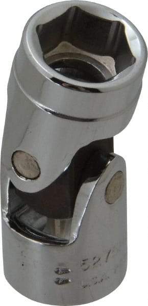 Proto - 1/2", 3/8" Drive, Standard Hand Socket - 6 Points, 1-3/4" OAL, Alloy Steel, Chrome Finish - Industrial Tool & Supply