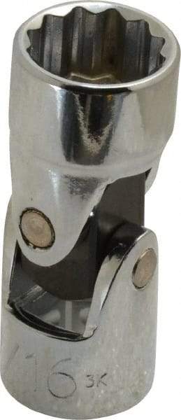 Proto - 9/16", 3/8" Drive, Standard Hand Socket - 12 Points, 1-27/32" OAL, Alloy Steel, Chrome Finish - Industrial Tool & Supply