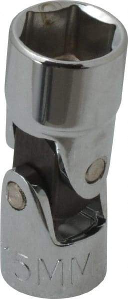 Proto - 3/8" Drive, Standard Hand Socket - 6 Points, 2" OAL, Alloy Steel, Chrome Finish - Industrial Tool & Supply