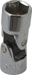 Proto - 3/8" Drive, Standard Hand Socket - 6 Points, 2" OAL, Alloy Steel, Chrome Finish - Industrial Tool & Supply