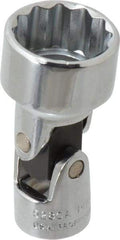 Proto - 7/8", 3/4" Drive, Standard Hand Socket - 12 Points, 2" OAL, Chrome Finish - Industrial Tool & Supply