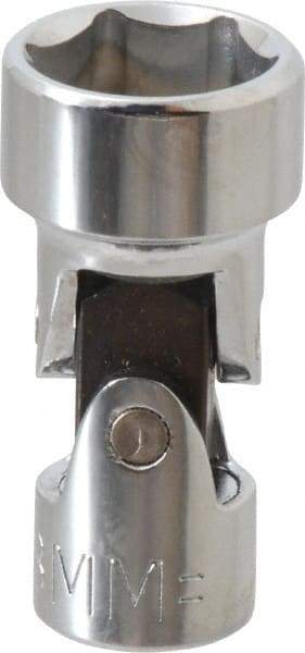 Proto - 3/8" Drive, Standard Hand Socket - 6 Points, 2" OAL, Alloy Steel, Chrome Finish - Industrial Tool & Supply