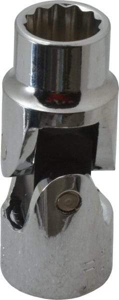 Proto - 9/16", 1/2" Drive, Standard Hand Socket - 12 Points, 2-15/32" OAL, Alloy Steel, Chrome Finish - Industrial Tool & Supply